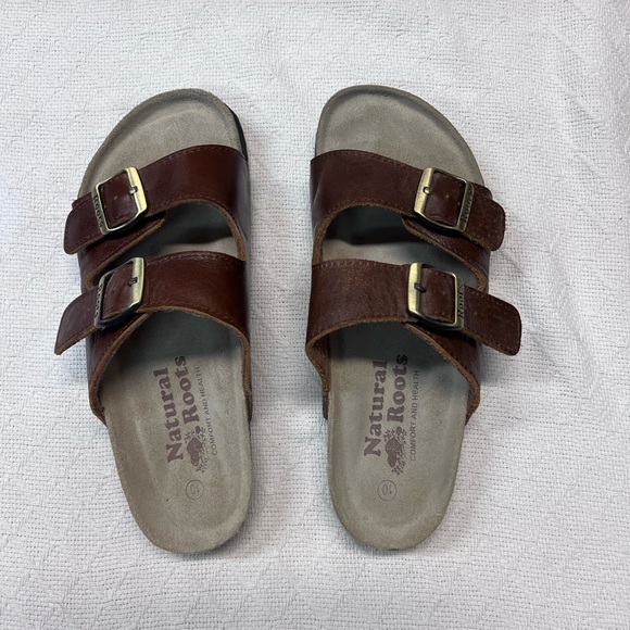 Natural Roots Brown Sandals - Picture 5 of 5